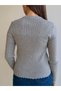 Crew Neck Multi-Button Ribbed Knitwear Cardigan Aw26Hi0058 - 4