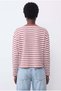 Red long sleeve boxy t-shirt - 4