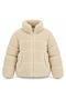 Women's Plush Inflatable Coat with Pockets Oversize Winter Wear
