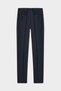 Slim Fit Navy Blue Plain Suit - 8