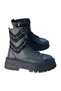 Durable Women's Boots with Stone Stripe Detail - 3