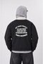 Men's Not Basic Project Printed Oversize Jacket Black