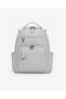 Mother Baby Care Backpack Faux Leather Multi-Compartment Stroller Bag with Strap 9360