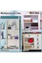 2 Pcs Extendable Closet Shelf, Adjustable Storage Rack, White Wardrobe Cupboard Compartment Separato - 5