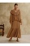 Rochie maxi, maro - 5