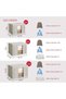 DUNISO 2 Pack 110L Wardrobe Clothes Organizer，Foldable Clothing Storage Boxes，Stackable Drawer Organ - 2