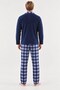 Men's 6400-3 Microsoft Winter Buttoned Front Pajama Set - 3