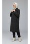 Women's Middle-Aged and Older Women's Thick Winter Cardigan with Buttons on the Front, Side Pockets, and Collar - 2