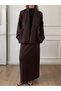 Suit, brown