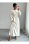 Rochie maxi, alb