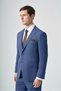 Indigo Mono Collar 6 Drop Comfort Fit Full Lining Flexible Suit 1001265198 - 3