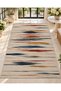 Eta Modern Vertical Brush Patterned Woven Base Carpet Eta4421 - 3