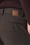 Milky Brown Side Pocket Textured Slim Fit Cotton Chino Trousers 1003265153 - 5
