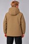 Boys' Hooded Zippered Stand Collar Water and Wind Resistant Embroidered Softshell Coat - 7