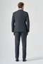 Navy Blue Mono Collar 6 Drop Comfort Fit Full Lining Flexible Suit 1001265161 - 5