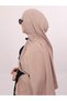 Geometric Pattern Aerobin Jacquard Shawl - Powder - 2
