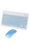 LIVVY Wireless Bluetooth Keyboard & Mouse Combo – Slim, Silent, Rechargeable Set for Android, Window