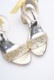 Gold Girls' Broken Glass Heels Shoes - 2