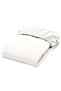 Noon East Queen Size Fitted Sheet | Soft 400TC Sateen Cotton Material | White Color | 1 Fitted Sheet - 4