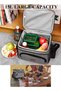 Qiccijoo Lunch Bags 15L Insulated Cooler Bag for Men Women, Reusable Insulated Waterproof Lunch Bag - 5