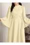 Rochie maxi, galben - 7