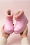 Children's Waterproof Rain Boots with Plush Detailing and Fur Inside - 4