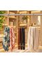 Metal Ring Shawl and Scarf Hanger – Chrome-Plated Closet Organizer for Scarves, Belts, and Accessories - 5