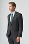 Brown Mono Collar 6 Drop Comfort Fit Full Lining Flexible Suit 1001265161 - 2