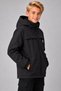 Boys' Hooded Zippered Stand Collar Water and Wind Resistant Embroidered Softshell Coat - 7