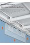 DUNISO Wardrobe Tension Rack, expandable wardrobe rack, adjustable storage rack, non perforated coll - 5