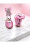 Pink Bow Girls' High-Heeled Shoes - 2