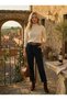 Italian Velvet-Like Pants - 2
