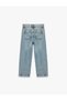 Boys Blue Plain Jeans - 4