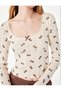 Beige Plain Women Sleepwear - 5
