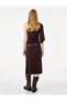 Women Brown Floral Lace Skirt - 4