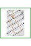 Brass Zircon Stone Crushed Chain Pole Star Model Gold Color Y Necklace Bezoss