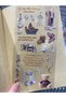Plastic Vinatge 3 Syf. Scrapbook Sticker Set Gift Journal Daily Decoration - 3
