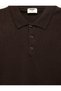 Boys Brown Plain Collared Short Sleeves Polo T-Shirt - 3