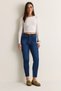 Women's Indigo High-Waisted Slim-Fit Mom Jeans 60286778