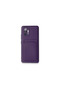 Xiaomi Redmi Note 10 Pro Case Kelvin Silicone with Business Card - Deep Purple