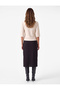 Women Beige Textured High Neck Short Sleeves Top - 3