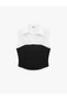 Women White Colorblocked Collared Sleeveless Top - 4