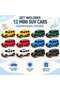 12 Pieces Die Cast Toy Cars Set, Pull Back Mini SUV Model Vehicles, Multicolor Off Road Car Toys, Miniature Car Collection, Racing Vehicle Playset for Kids Boys Girls Ages 3 Years and Above - 2