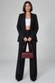Single Button Blazer Jacket and Pants Set - 4
