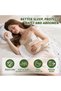 SKY-TOUCH Pregnancy Pillows for Sleeping, U Shaped Full Body Maternity Pillow with Removable Cover - Support for Back, Legs, Belly, HIPS for Pregnant Women, 126x63x15cm - 4
