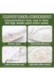 SKY-TOUCH Pregnancy Pillows for Sleeping, U Shaped Full Body Maternity Pillow with Removable Cover - Support for Back, Legs, Belly, HIPS for Pregnant Women, 126x63x15cm - 7