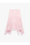 Women Pink Floral Skirt