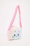 Girl's Plush Cross Shoulder Bag - 2