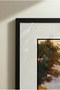 1 Piece Pvc Framed Black Wooden Framed Modern Framed Swan and Lake Reflections Themed Square Wooden Painting - Home, Business and Office Decoration Painting - 6