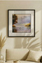 1 Piece Pvc Framed Black Wooden Framed Modern Framed Swan and Lake Reflections Themed Square Wooden Painting - Home, Business and Office Decoration Painting - 2